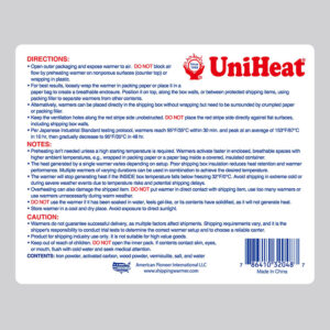 UNIHEAT 48 HOUR<br> Shipping Warmer - Image 2
